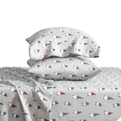 Print Microfiber Hydro - Brushed Sheet Set - Twin XL - Bare Home
