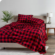Print Microfiber Hydro - Brushed Sheet Set - Twin XL - Bare Home