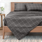 Print Microfiber Hydro - Brushed Sheet Set - Twin XL - Bare Home
