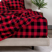 Print Microfiber Hydro - Brushed Sheet Set - Twin XL - Bare Home