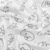 Print Microfiber Hydro - Brushed Sheet Set - Twin XL - Bare Home