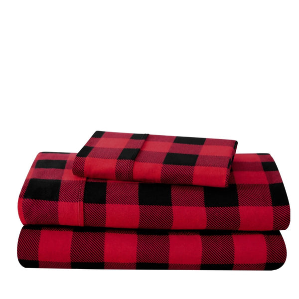 Print Microfiber Hydro - Brushed Sheet Set - Twin XL - Bare Home