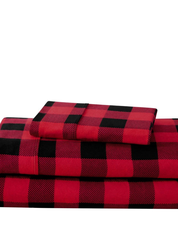 Print Microfiber Hydro - Brushed Sheet Set - Twin XL - Bare Home