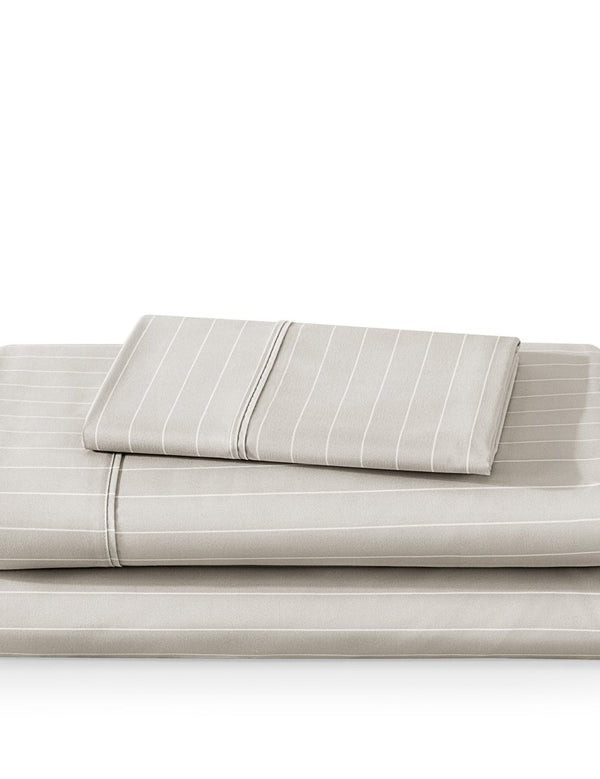 Print Microfiber Hydro - Brushed Sheet Set - Twin XL - Bare Home