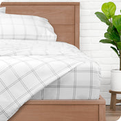Print Microfiber Hydro - Brushed Sheet Set - Twin XL - Bare Home