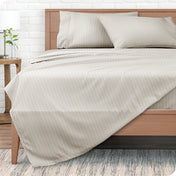 Print Microfiber Hydro - Brushed Sheet Set - Twin XL - Bare Home