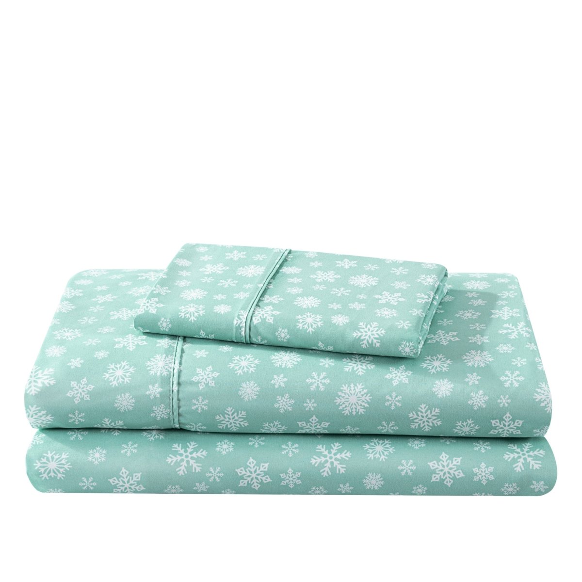 Print Microfiber Hydro - Brushed Sheet Set - Twin XL - Bare Home