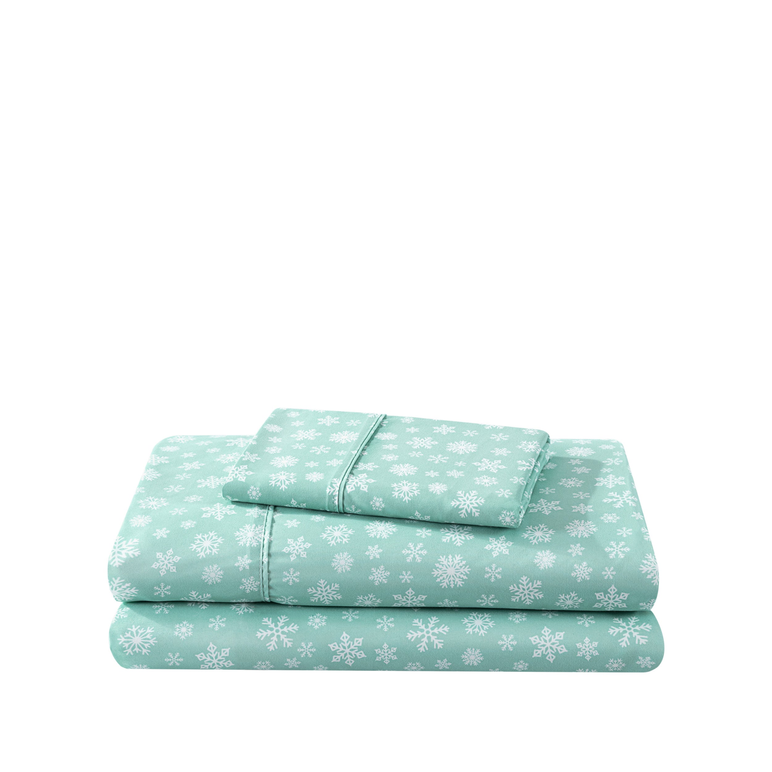 Print Microfiber Hydro - Brushed Sheet Set - Twin XL - Bare Home