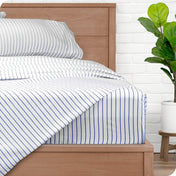 Print Microfiber Hydro - Brushed Sheet Set - Twin XL - Bare Home