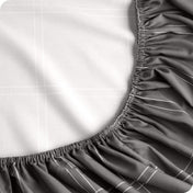 Print Microfiber Hydro - Brushed Sheet Set - Twin XL - Bare Home