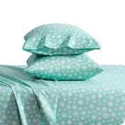 Print Microfiber Hydro - Brushed Sheet Set - Twin XL - Bare Home