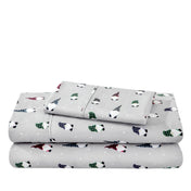 Print Microfiber Hydro - Brushed Sheet Set - Twin XL - Bare Home