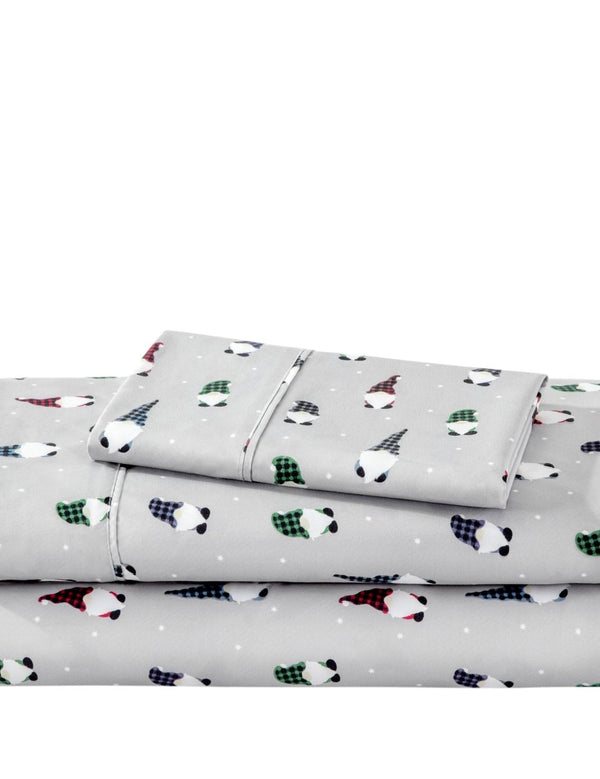 Print Microfiber Hydro - Brushed Sheet Set - Twin XL - Bare Home