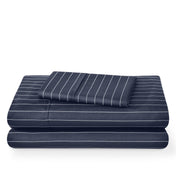 Print Microfiber Hydro - Brushed Sheet Set - Twin XL - Bare Home