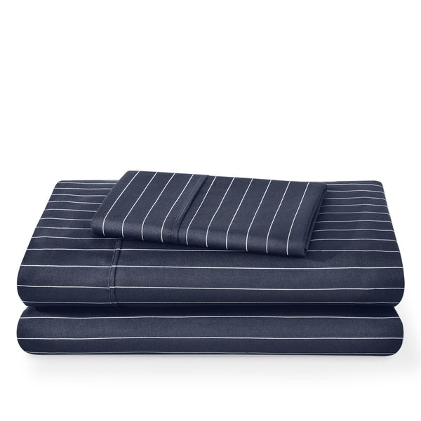 Print Microfiber Hydro - Brushed Sheet Set - Twin XL - Bare Home