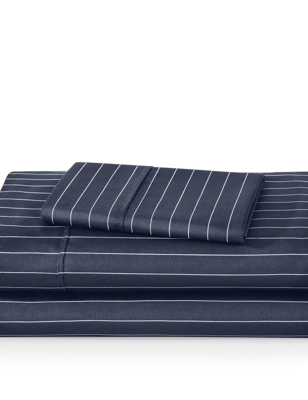 Print Microfiber Hydro - Brushed Sheet Set - Twin XL - Bare Home