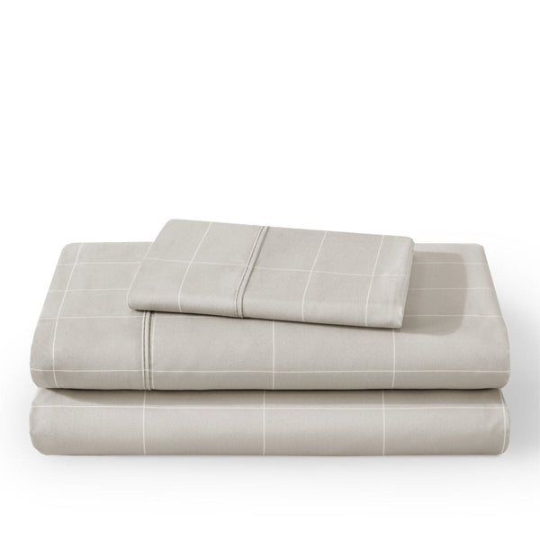 Print Microfiber Hydro - Brushed Sheet Set - Twin XL - Bare Home