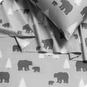 Print Microfiber Hydro - Brushed Sheet Set - Twin XL - Bare Home