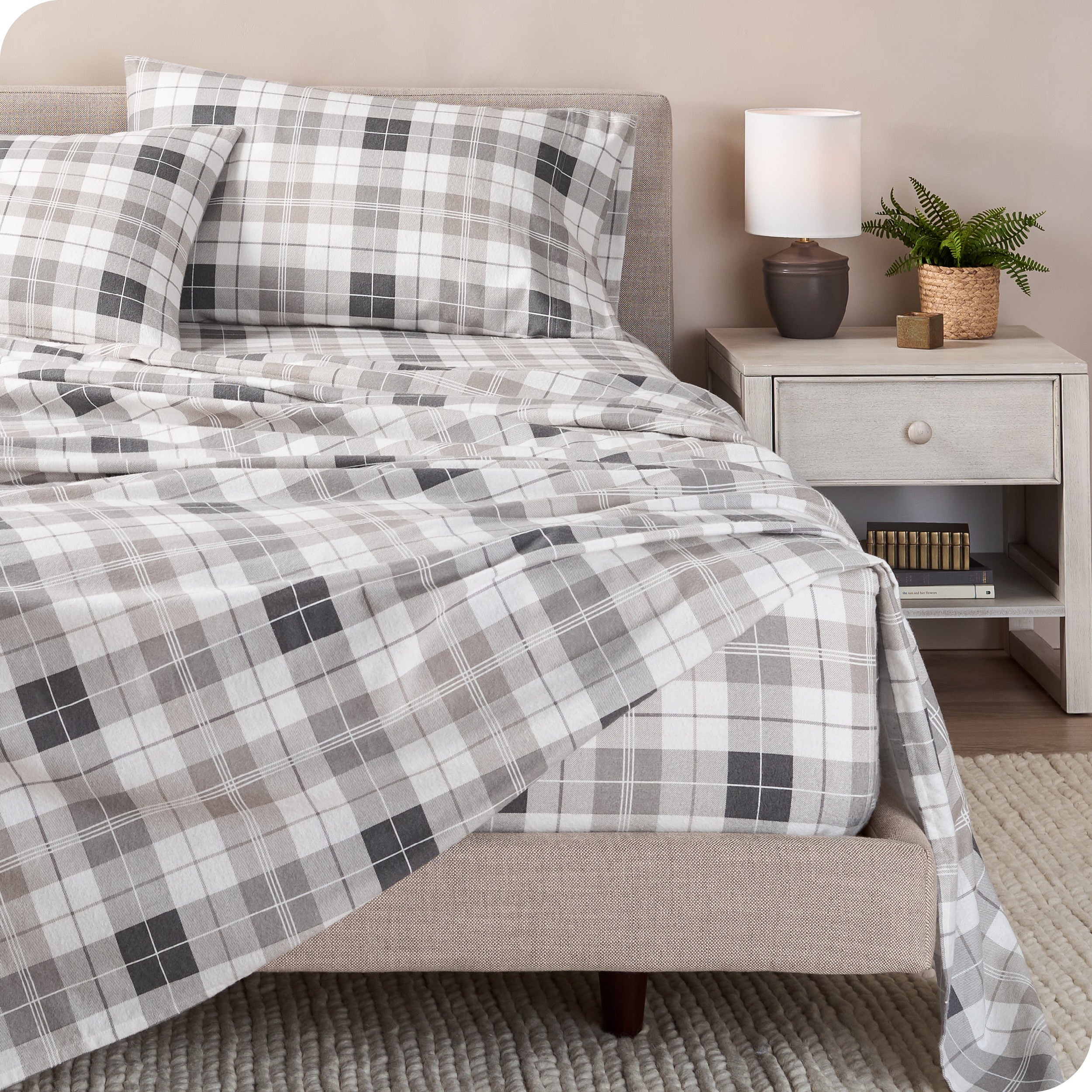 Cotton Flannel Sheet Set - Prints