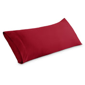 A microfiber body pillowcase on a pillow