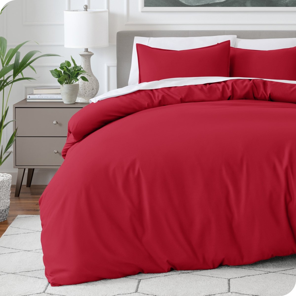 Microfiber Duvet Cover & Sham Set - Bare Home