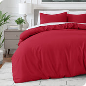 Microfiber Duvet Cover & Sham Set - Bare Home