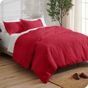 Microfiber Duvet Cover & Sham Set - Bare Home