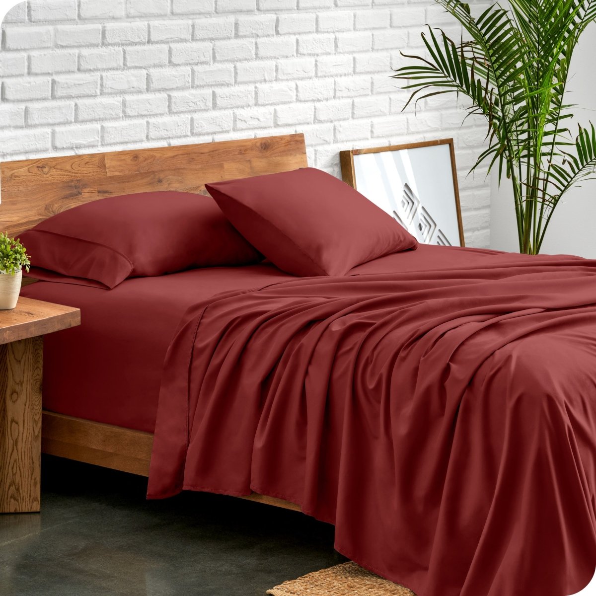 Microfiber Sheet Set - Open End Pillowcase - Bare Home
