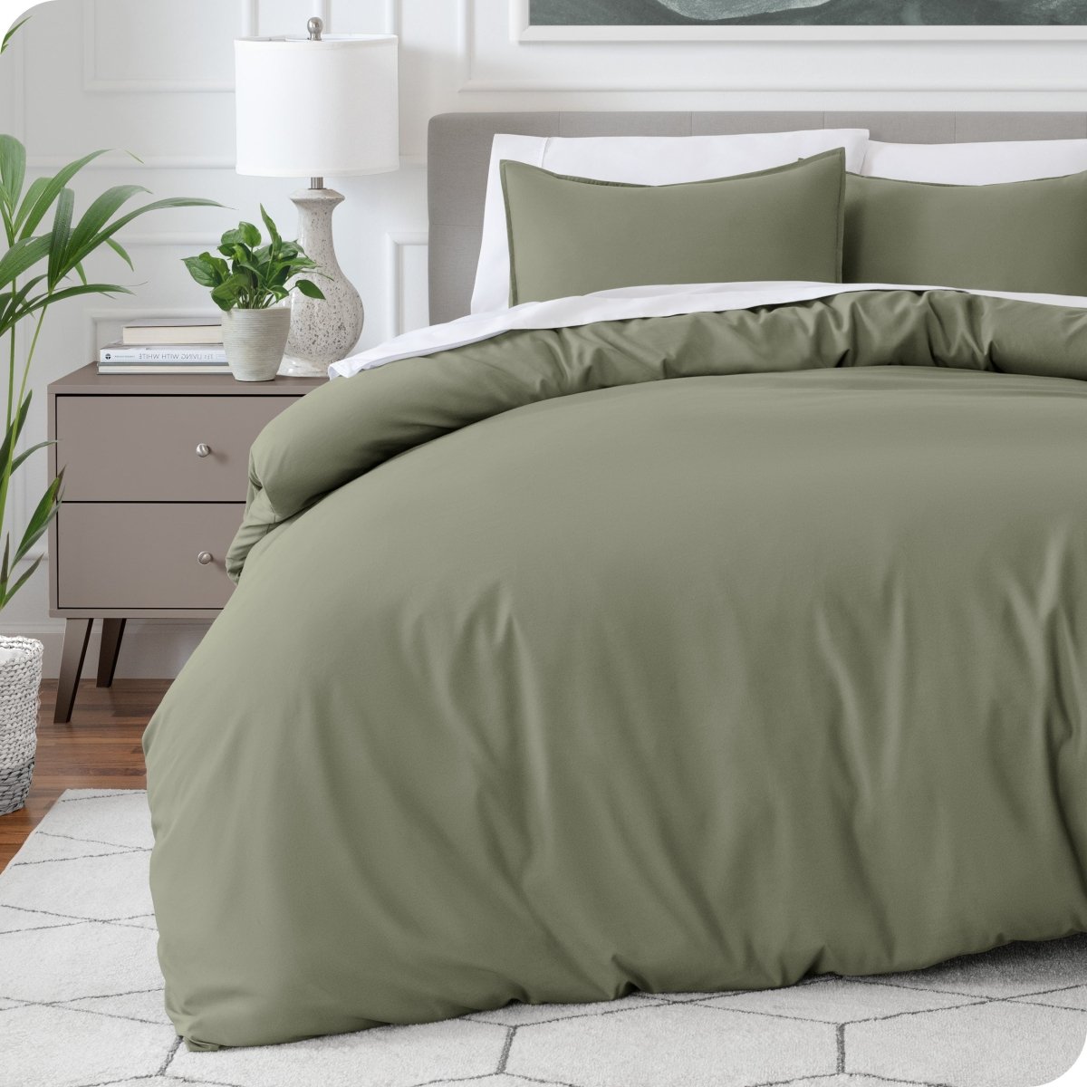 Microfiber Duvet Cover & Sham Set - Bare Home