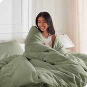 Microfiber Duvet Cover & Sham Set - Bare Home