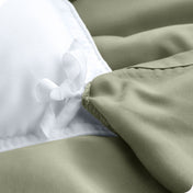 Microfiber Duvet Cover & Sham Set - Bare Home