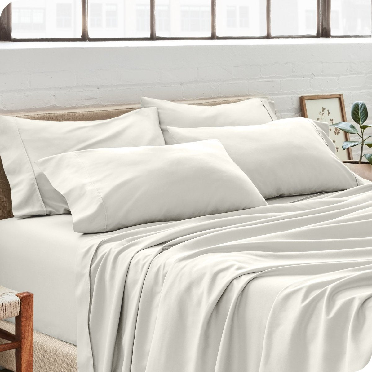 Sale - 4 Pack Microfiber Open End Pillowcases - Bare Home