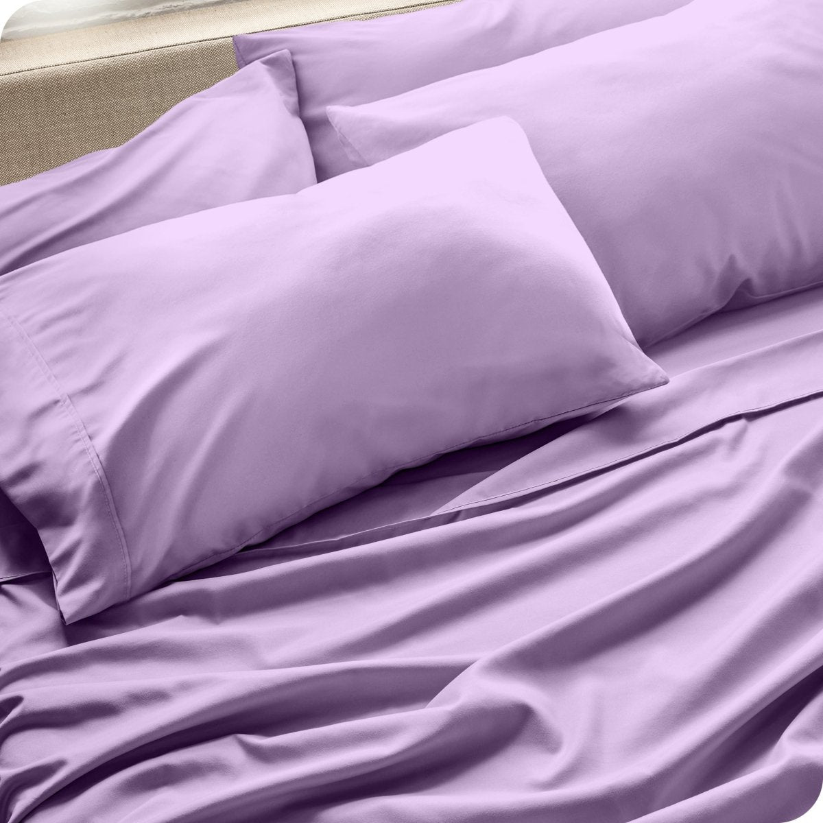 Sale - 4 Pack Microfiber Open End Pillowcases - Bare Home