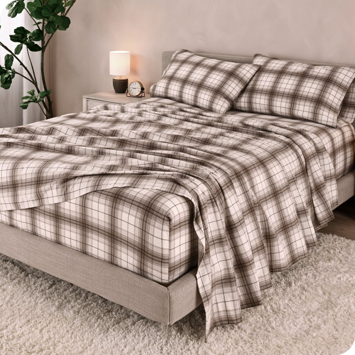 Sale - Cotton Flannel Sheet Set - Bare Home