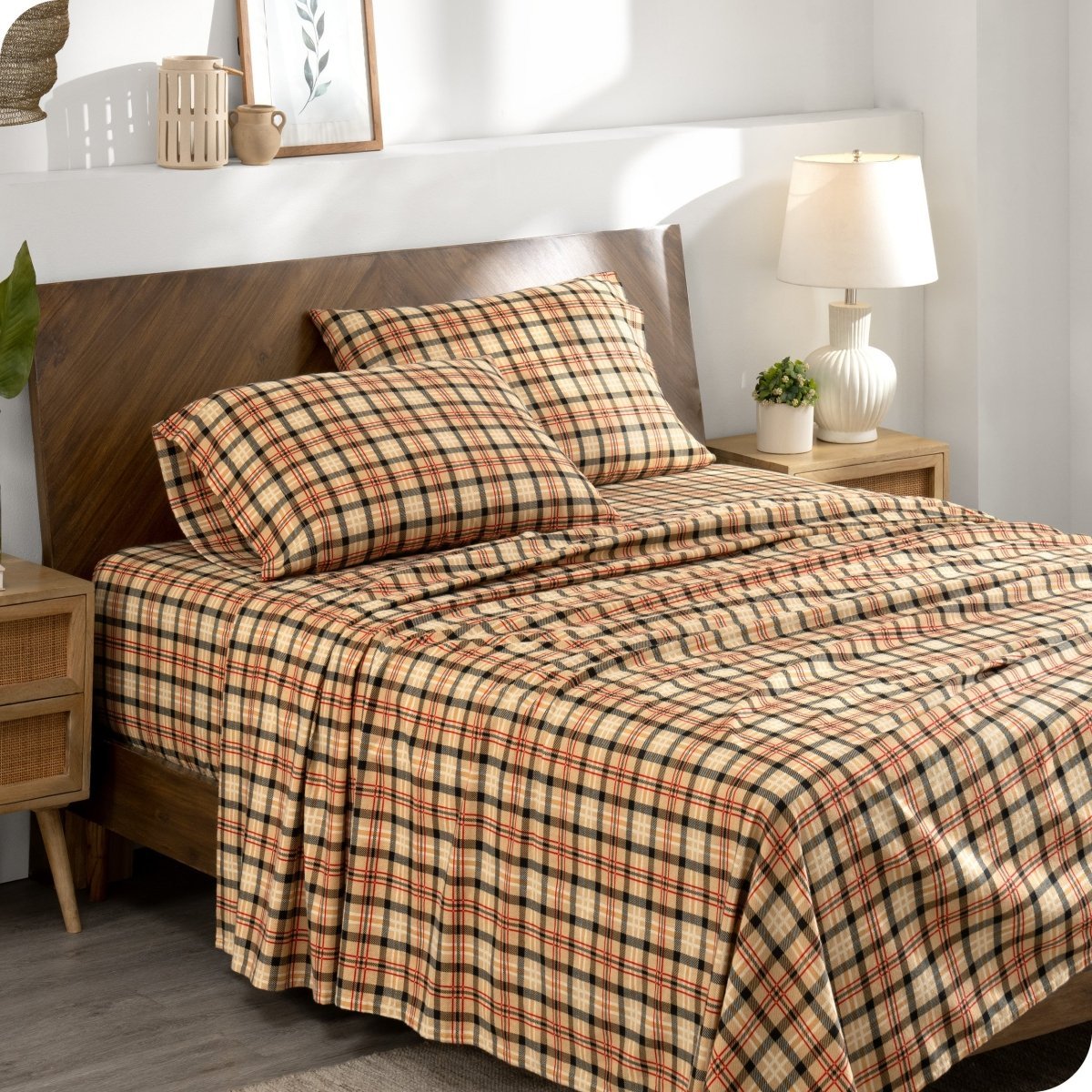 Sale - Cotton Flannel Sheet Set - Bare Home
