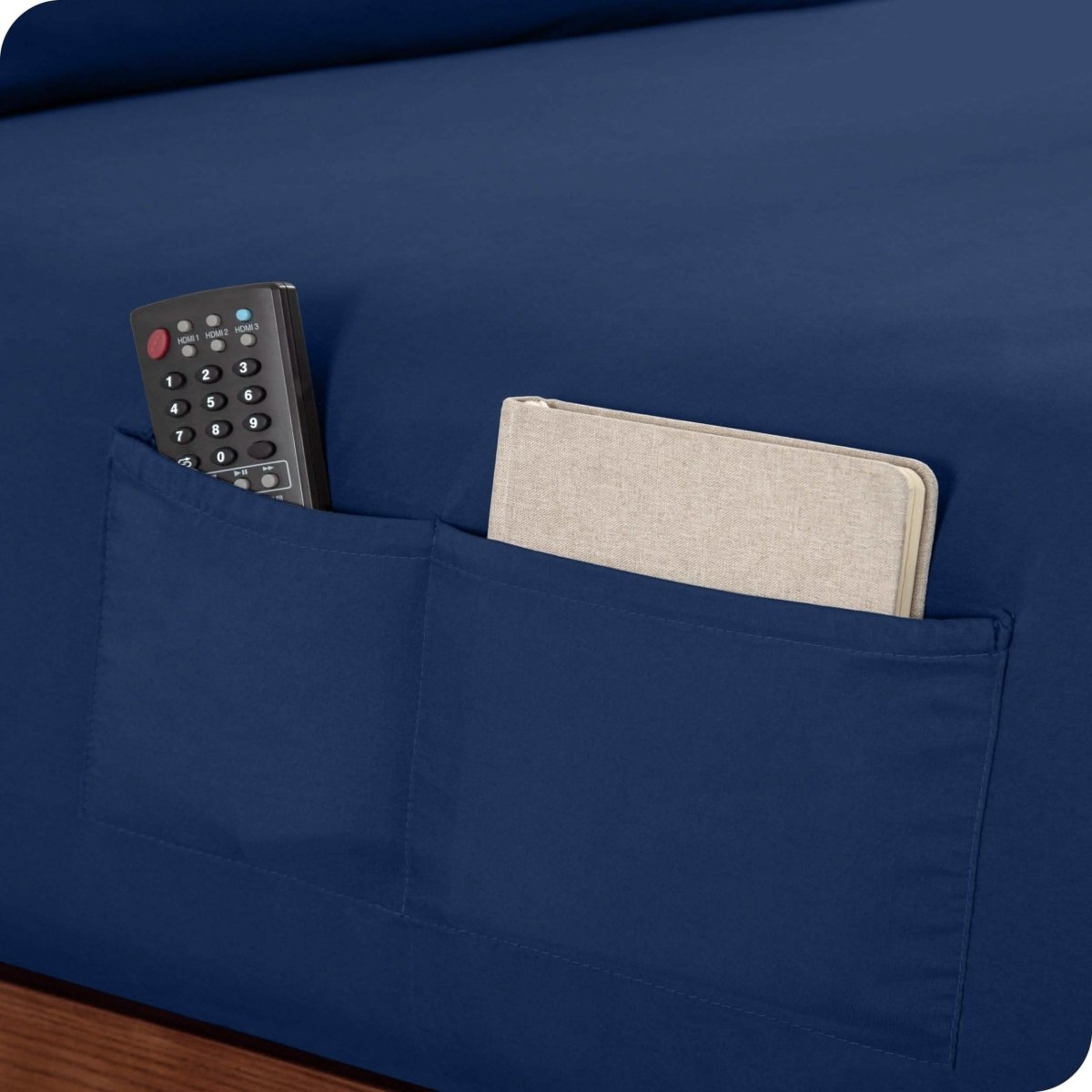 Sale - Microfiber Dual - Pocket Fitted Sheet - Bare Home