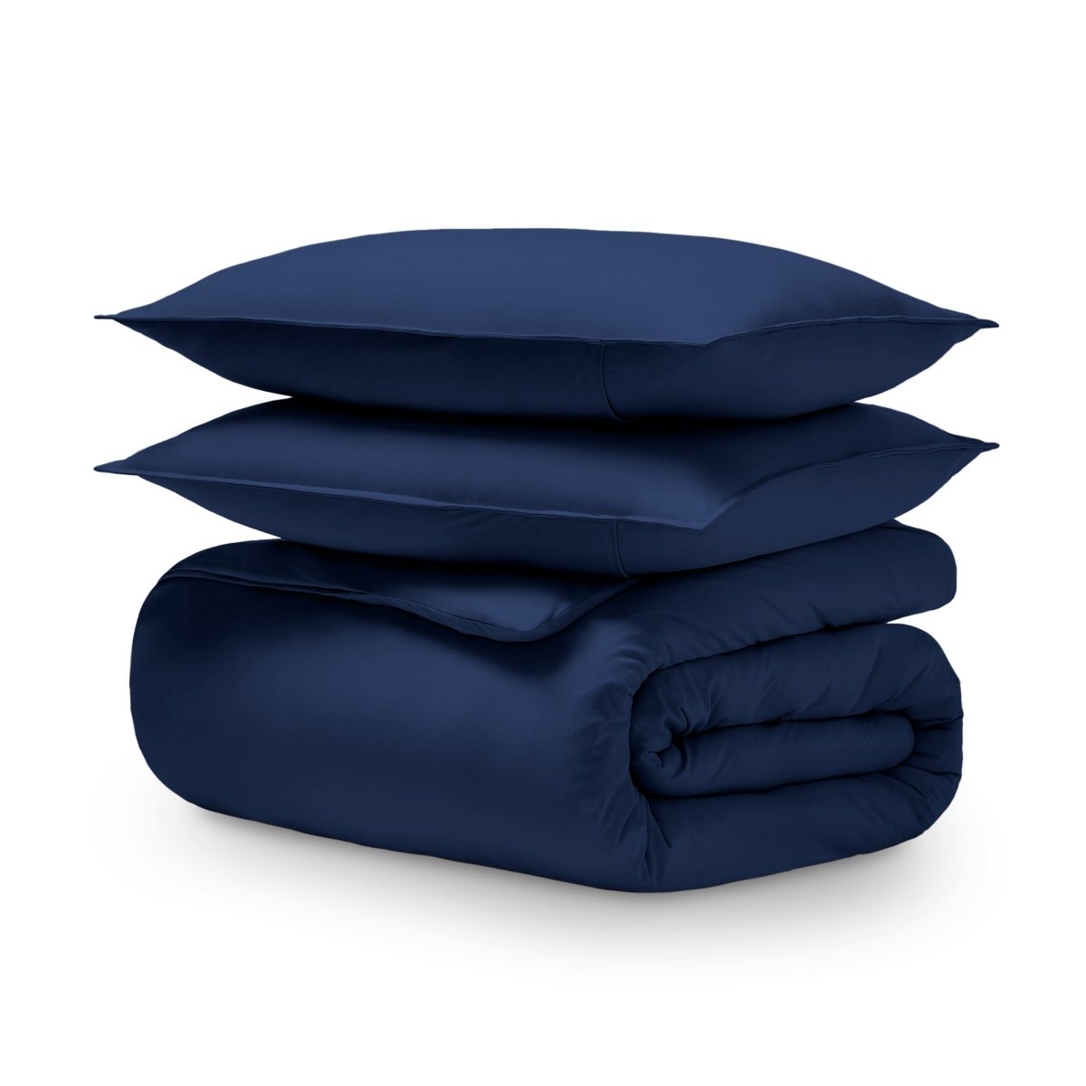 Sale - Organic Cotton Jersey Duvet Cover & Sham Set - Bare Home