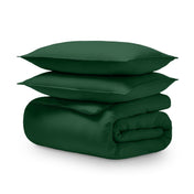 Sale - Organic Cotton Jersey Duvet Cover & Sham Set - Bare Home