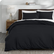 Sale - Organic Cotton Jersey Duvet Cover & Sham Set - Bare Home