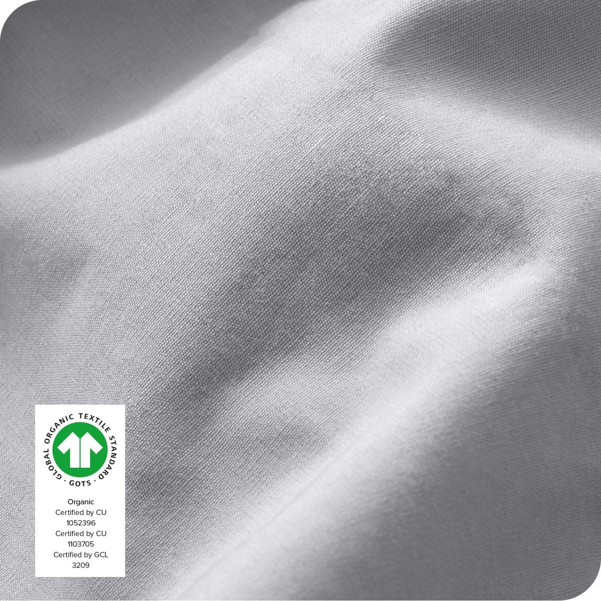 Sale - Organic Cotton Percale Fitted Sheet - Bare Home
