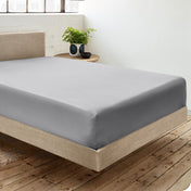 Sale - Organic Cotton Percale Fitted Sheet - Bare Home