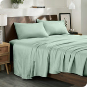 Sale - Organic Cotton Sateen Sheet Set - Bare Home