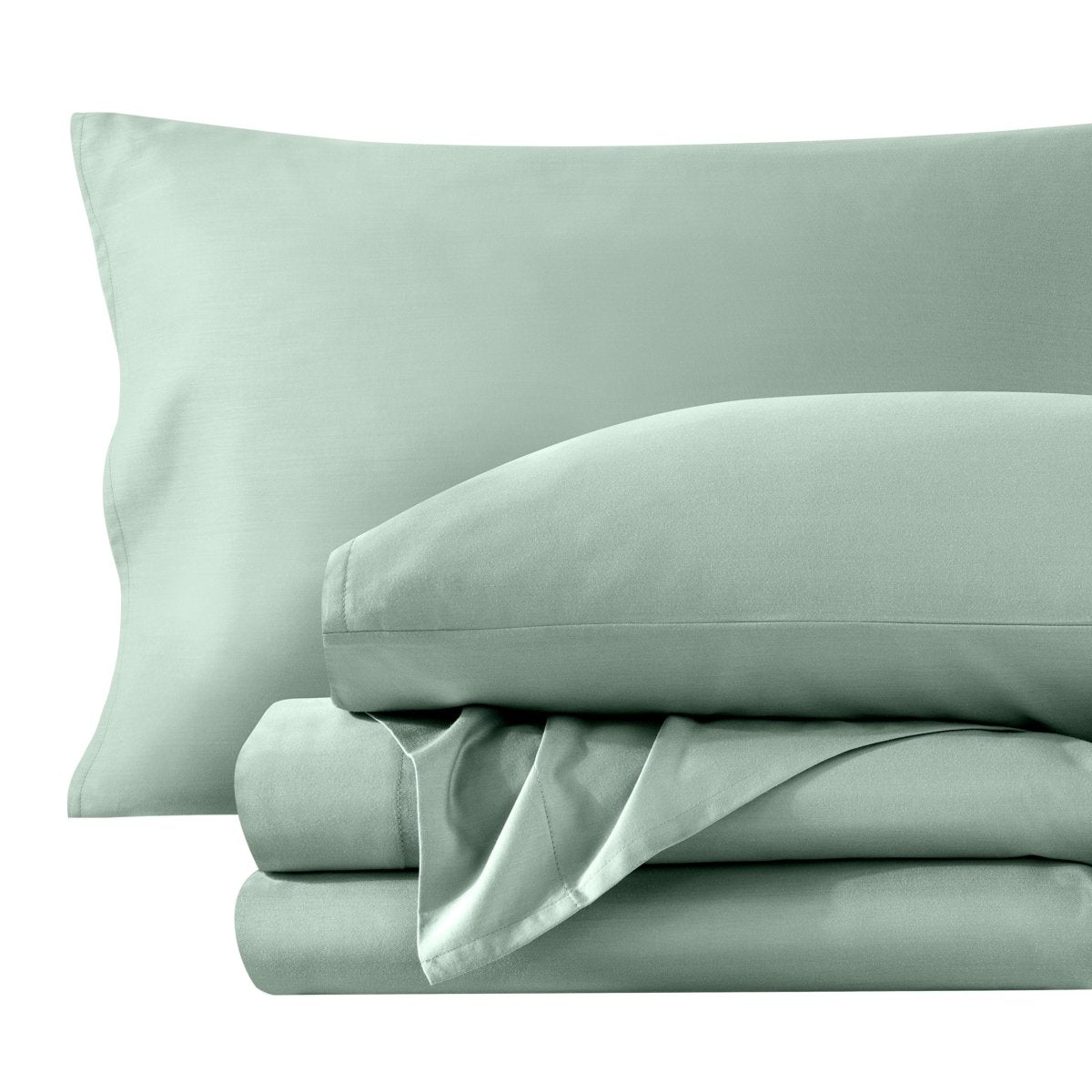 Sale - Organic Cotton Sateen Sheet Set - Bare Home