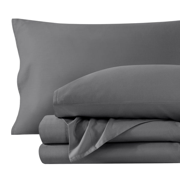 Sale - Organic Cotton Sateen Sheet Set - Bare Home