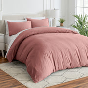 Sale - Washed Microfiber Duvet Cover & Sham Set - Bare Home