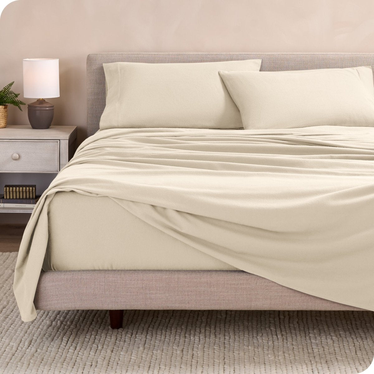 Cotton Flannel Sheet Set - Bare Home