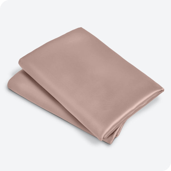 Satin Pillowcase Set Zipper Closure - Bare Home