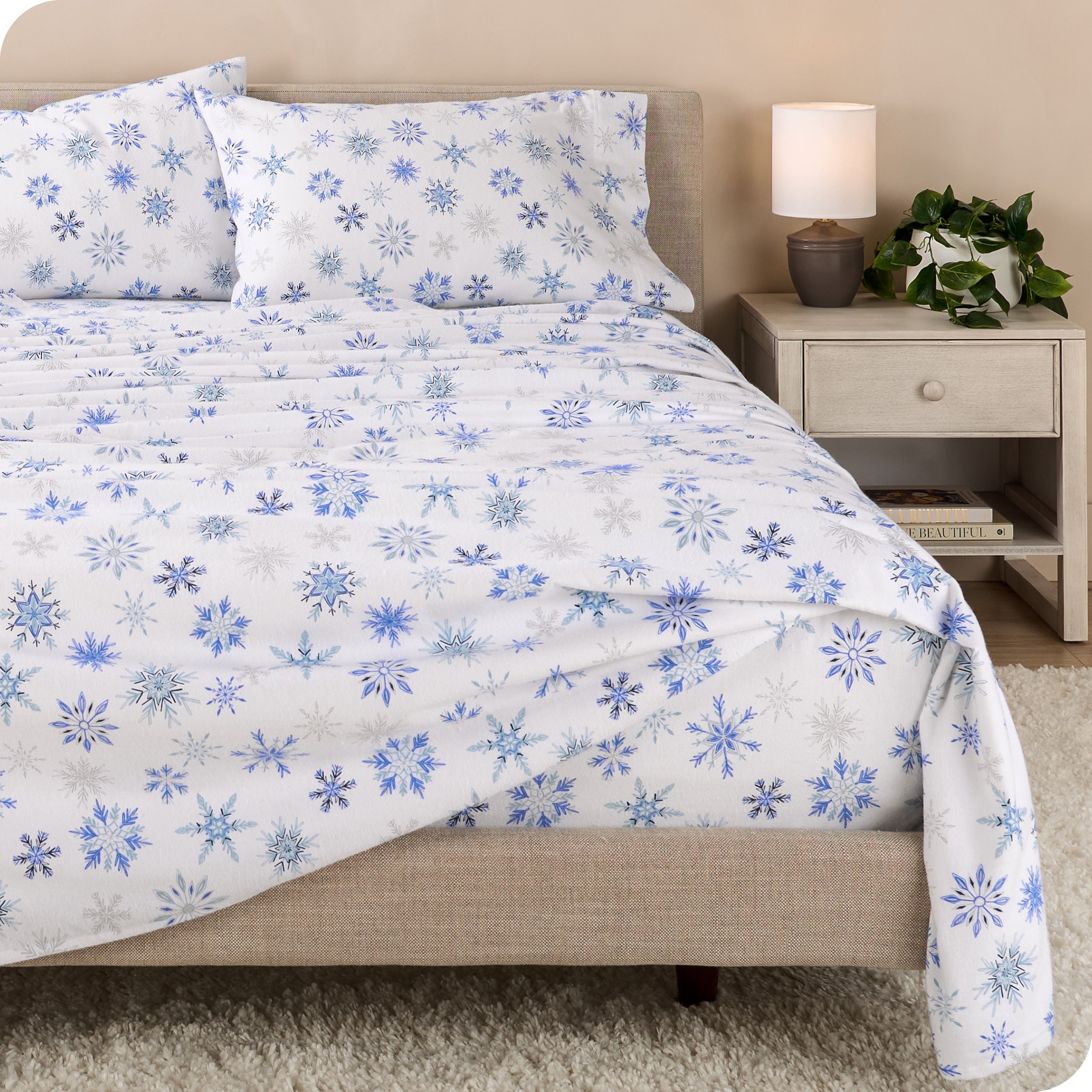 Cotton Flannel Sheet Set - Prints