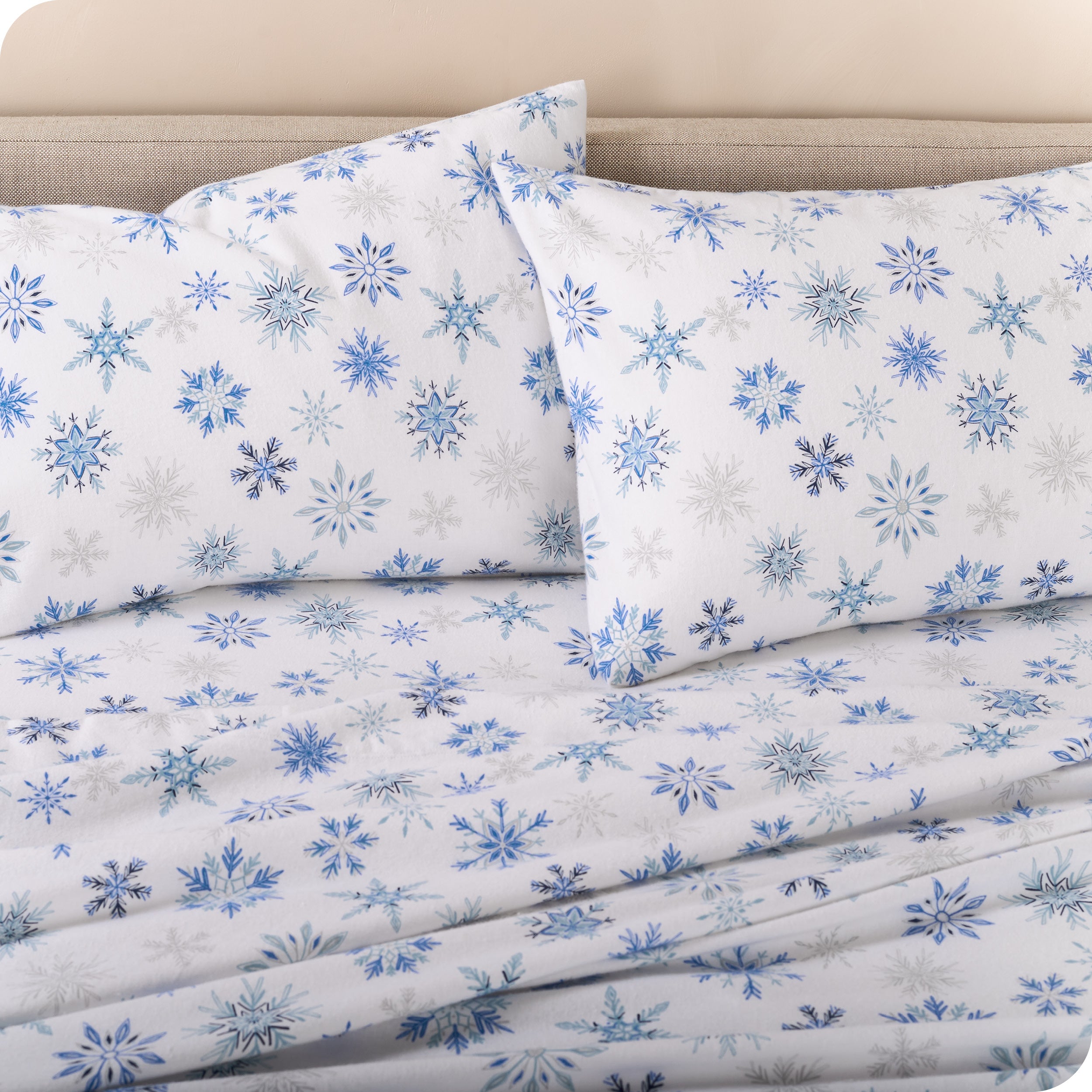 Cotton Flannel Sheet Set - Prints