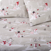 Cotton Flannel Sheet Set - Prints